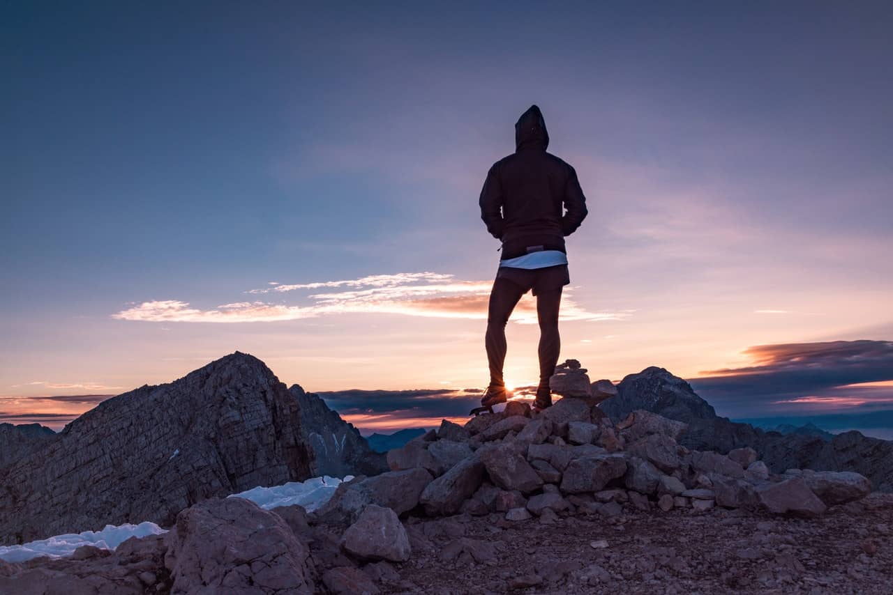 a person standing outdoor